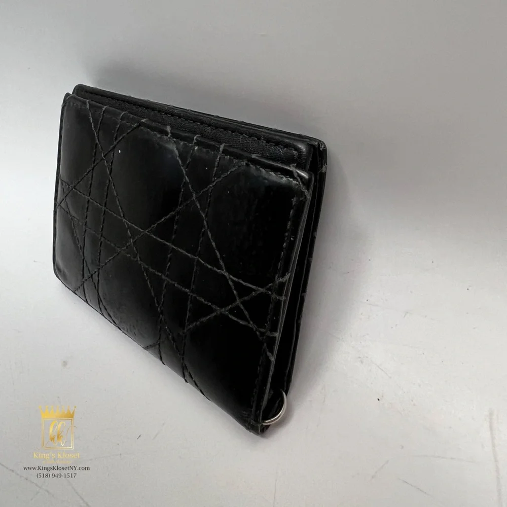 Christian Dior card case wallet